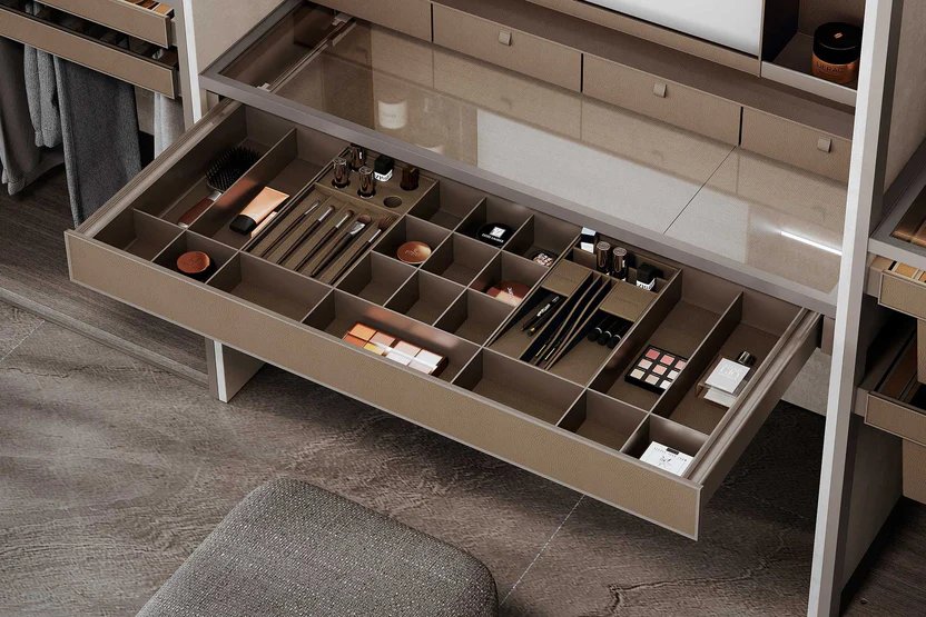 Solvia Series drawer organizer details