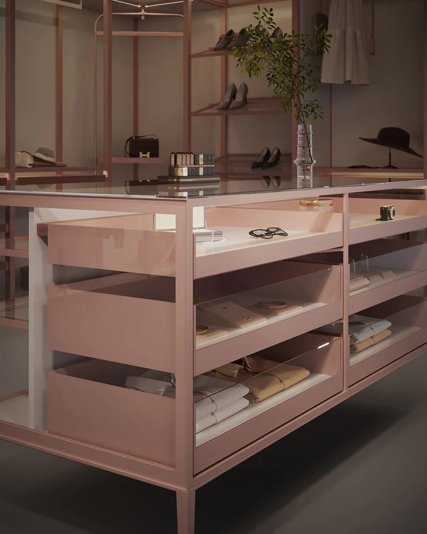 Solvia Series shelf edge detail