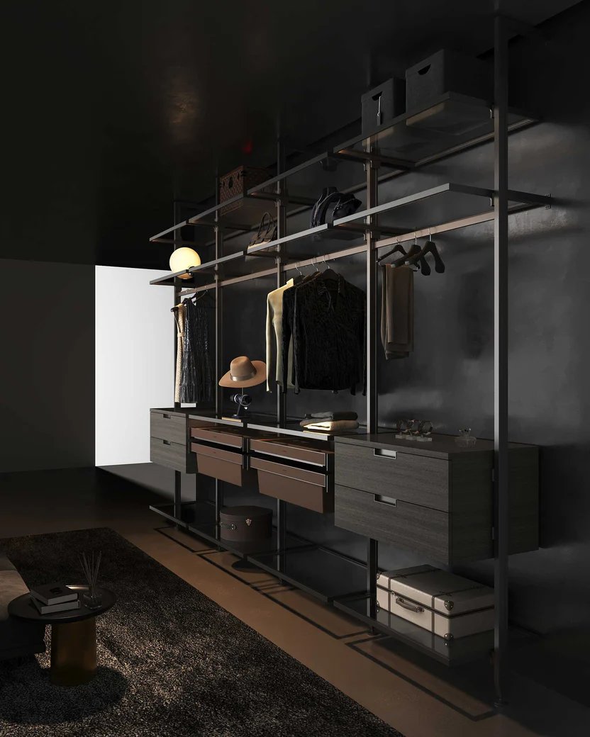 Solvia Series hanging modules and drawers