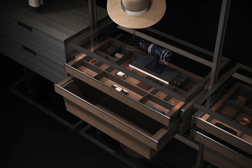 Solvia Series drawer organizer details