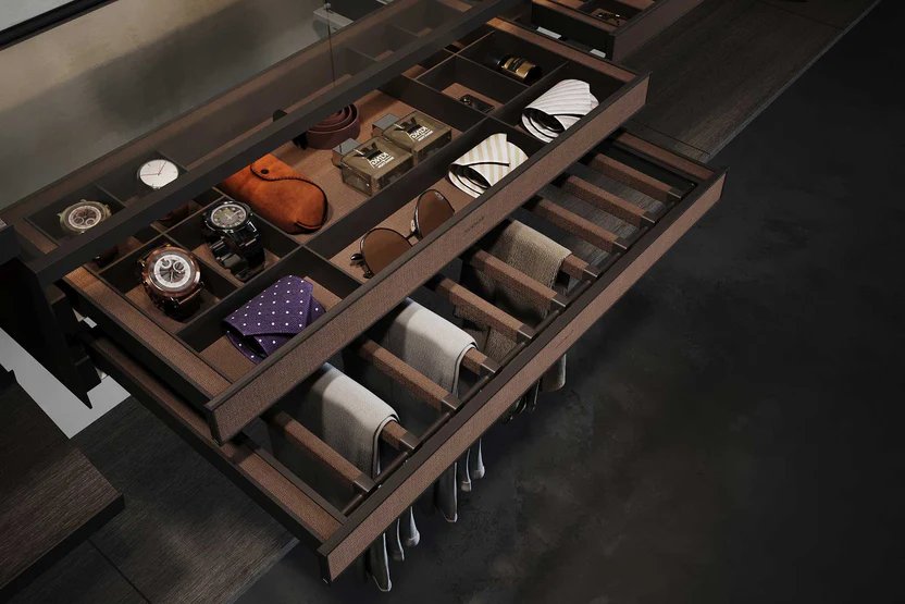 Solvia Series drawer organizer details